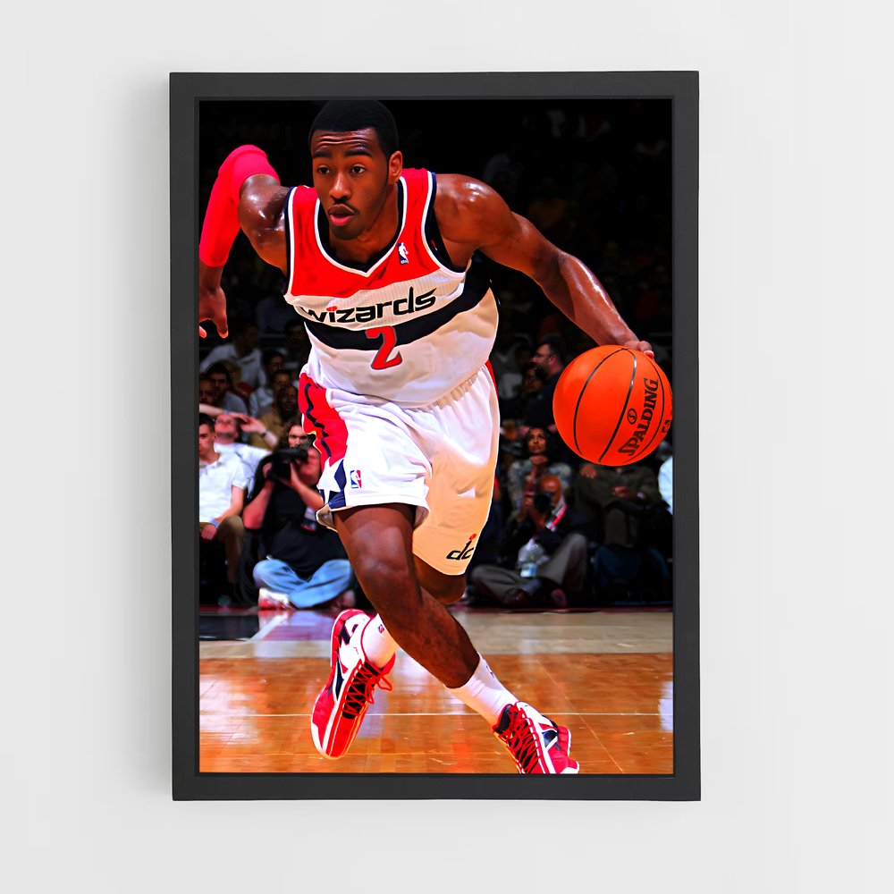 Poster La Course Vers le Panier – affiche Basketball (vue 2)